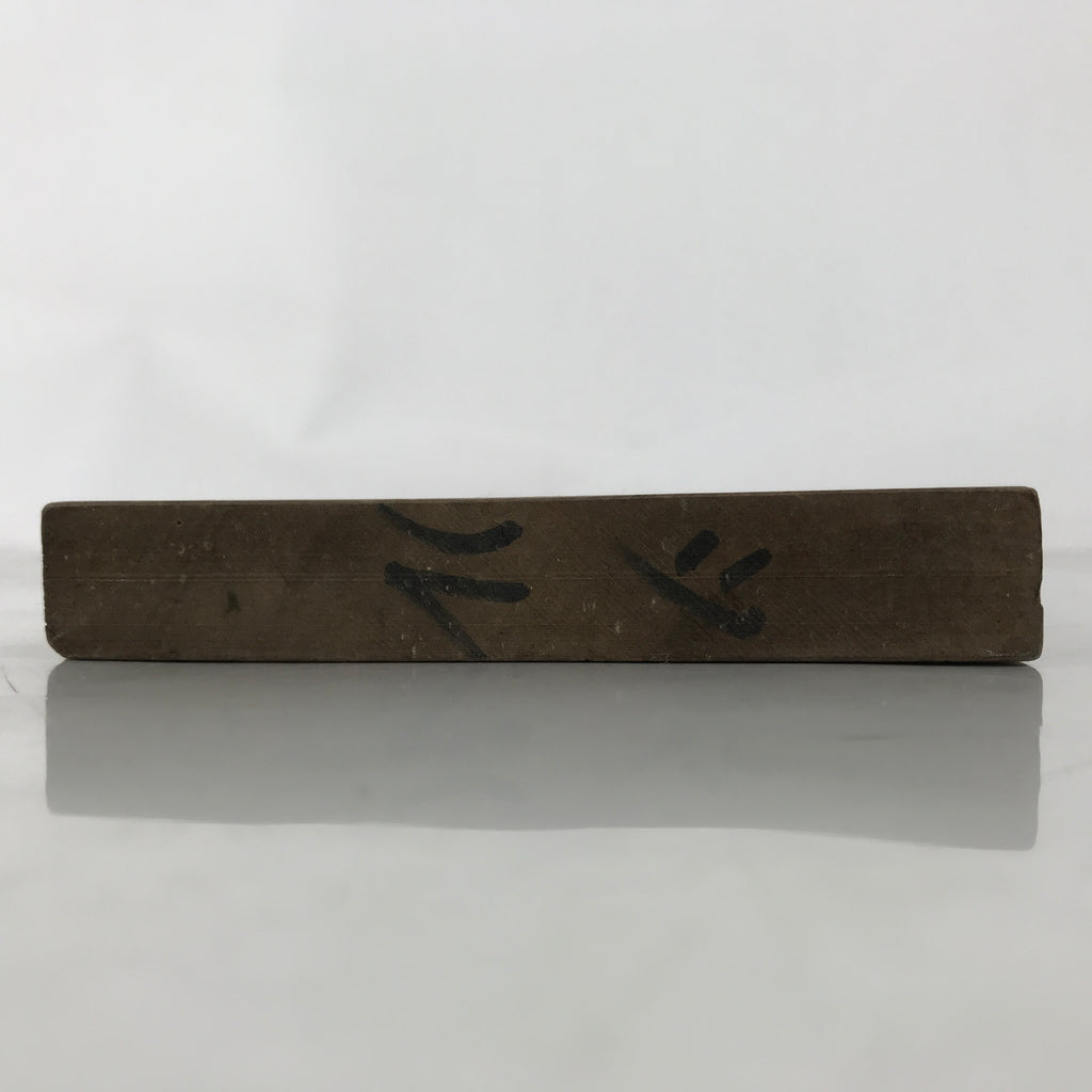 Japanese Wood Carved Kashigata Cake Mold Sweet Wagashi Crane Bird Tsuru Kg714
