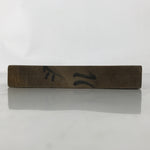 Japanese Wood Carved Kashigata Cake Mold Sweet Wagashi Crane Bird Tsuru Kg714