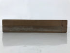 Japanese Wood Carved Kashigata Cake Mold Sweet Wagashi Folk Kanji Frame Kg658