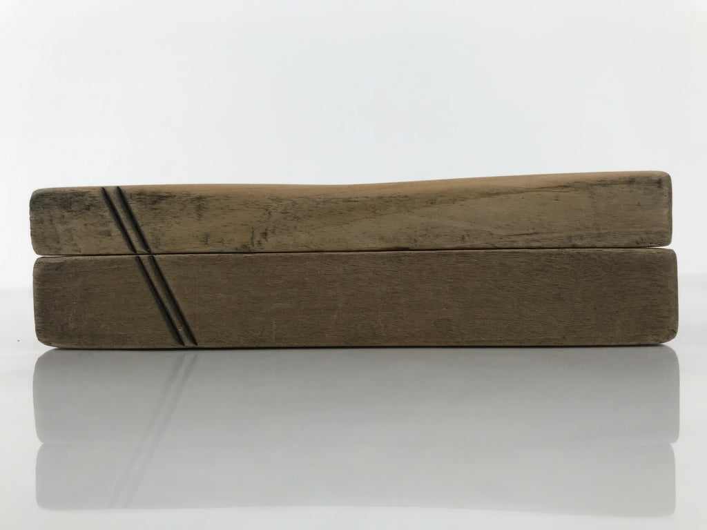 Japanese Wood Carved Kashigata Cake Mold Sweet Wagashi Hamaguri Clam Shell Kg800