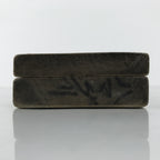 Japanese Wood Carved Kashigata Cake Mold Sweet Wagashi Hamaguri Clam Shell Kg800