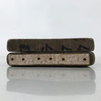 Japanese Wood Carved Kashigata Cake Mold Sweet Wagashi Incense Pot Frame Kg680