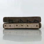 Japanese Wood Carved Kashigata Cake Mold Sweet Wagashi Incense Pot Frame Kg680