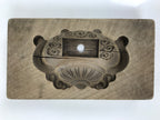 Japanese Wood Carved Kashigata Cake Mold Sweet Wagashi Incense Pot Frame Kg680