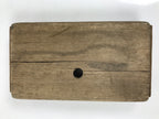 Japanese Wood Carved Kashigata Cake Mold Sweet Wagashi Incense Pot Frame Kg680