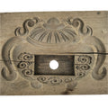 Japanese Wood Carved Kashigata Cake Mold Sweet Wagashi Incense Pot Frame Kg680