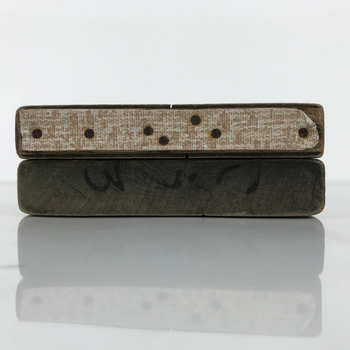 Japanese Wood Carved Kashigata Cake Mold Sweet Wagashi Incense Pot Frame Kg737