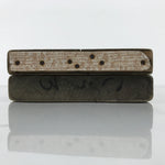 Japanese Wood Carved Kashigata Cake Mold Sweet Wagashi Incense Pot Frame Kg737