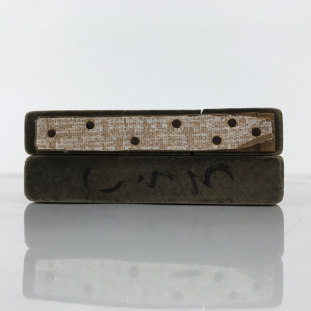 Japanese Wood Carved Kashigata Cake Mold Sweet Wagashi Incense Pot Frame Kg737