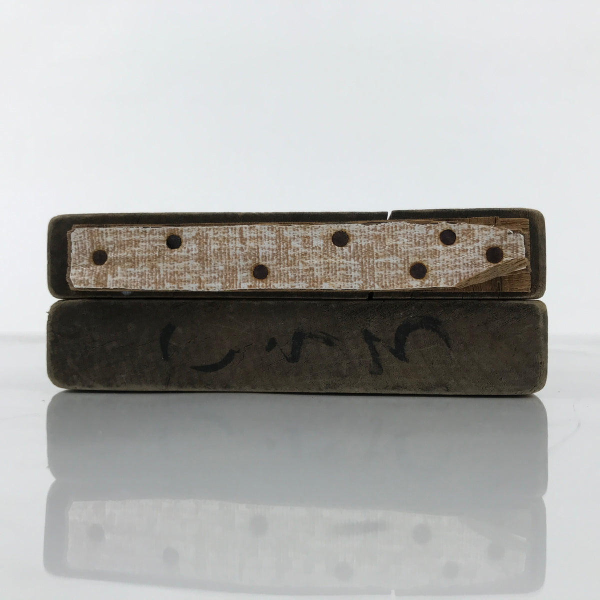 Japanese Wood Carved Kashigata Cake Mold Sweet Wagashi Incense Pot Frame Kg737