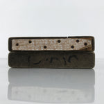 Japanese Wood Carved Kashigata Cake Mold Sweet Wagashi Incense Pot Frame Kg737