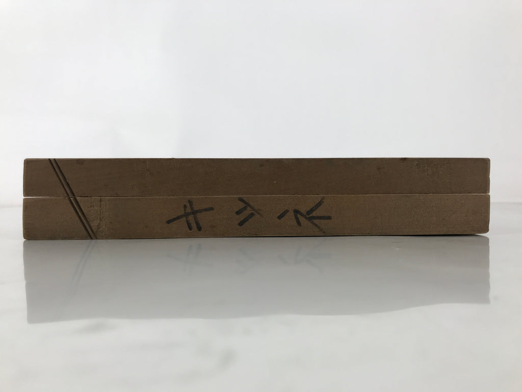 Japanese Wood Carved Kashigata Cake Mold Sweet Wagashi Kitsune Fox Inari Kg632