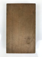 Japanese Wood Carved Kashigata Cake Mold Sweet Wagashi Kitsune Fox Inari Kg632