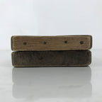 Japanese Wood Carved Kashigata Cake Mold Sweet Wagashi Prawn Shrimp Ebi Kg610