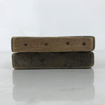 Japanese Wood Carved Kashigata Cake Mold Sweet Wagashi Prawn Shrimp Ebi Kg610