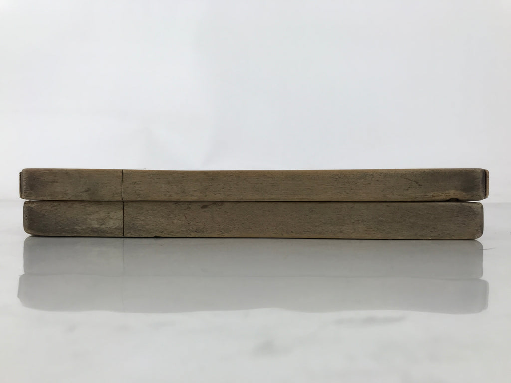 Japanese Wood Carved Kashigata Cake Mold Sweet Wagashi Prawn Shrimp Ebi Kg610