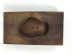 Japanese Wood Carved Kashigata Cake Mold Sweet Wagashi Shiitake Mushroom Kg602