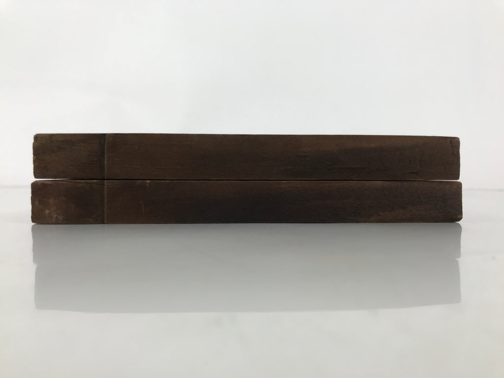 Japanese Wood Carved Kashigata Cake Mold Sweet Wagashi Shiitake Mushroom Kg602
