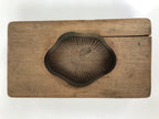 Japanese Wood Carved Kashigata Cake Mold Sweet Wagashi Shiitake Mushroom Kg726