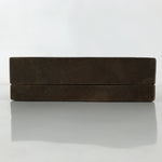 Japanese Wood Carved Kashigata Cake Mold Sweet Wagashi Square Mon Shuriken Kg681