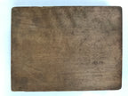 Japanese Wood Carved Kashigata Cake Mold Sweet Wagashi Square Mon Shuriken Kg681