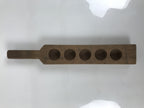Japanese Wood Carved Kashigata Cake Mold Sweets Wagashi Half Sphere Balls Kg804