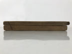 Japanese Wood Carved Kashigata Cake Mold Vtg Sweet Wagashi Apple Ringo Kg689