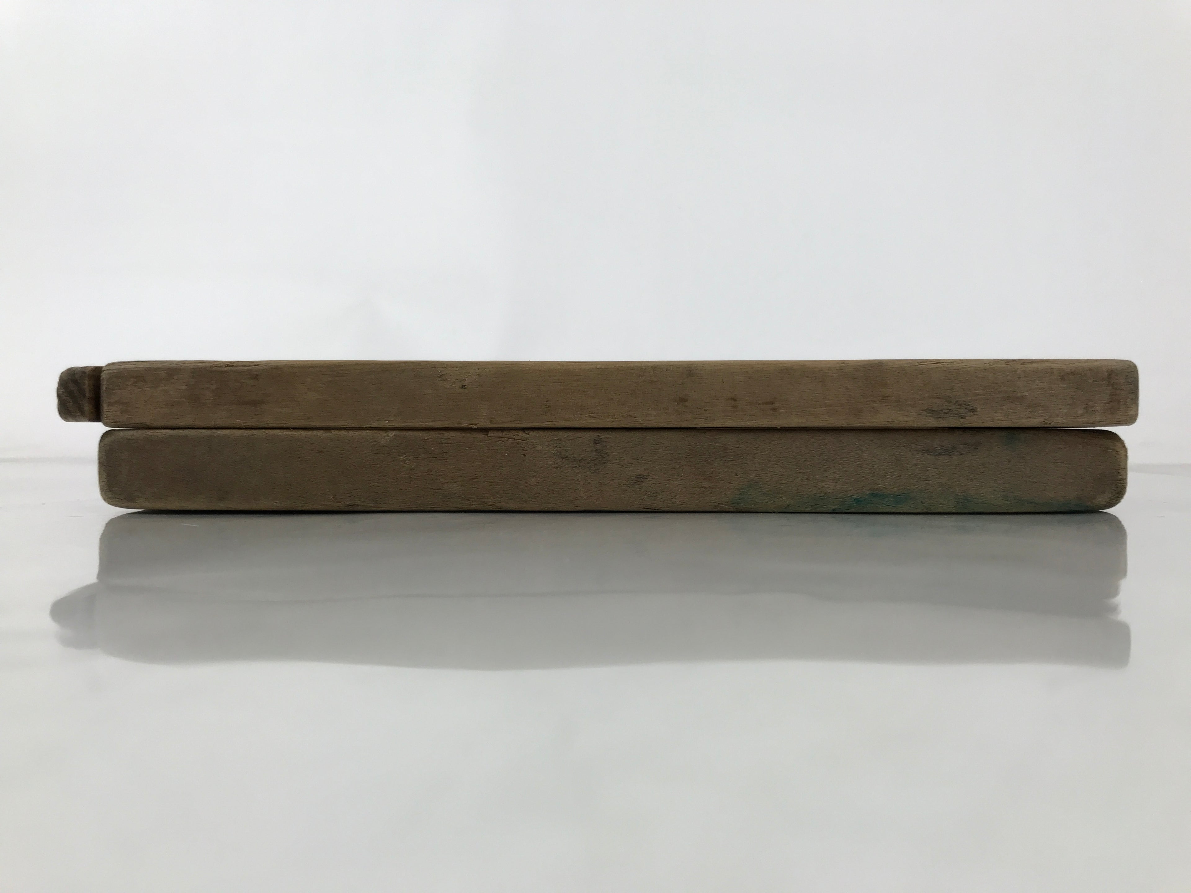 Japanese Wood Carved Kashigata Cake Mold Vtg Sweet Wagashi Apple Ringo Kg689