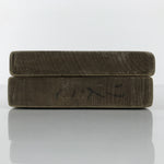 Japanese Wood Carved Kashigata Cake Mold Vtg Sweet Wagashi Apple Ringo Kg765