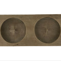 Japanese Wood Carved Kashigata Cake Mold Vtg Sweet Wagashi Apple Ringo Kg765