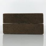 Japanese Wood Carved Kashigata Cake Mold Vtg Sweet Wagashi Apple Ringo Kg786