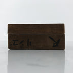 Japanese Wood Carved Kashigata Cake Mold Vtg Sweet Wagashi Apple Ringo Kg803