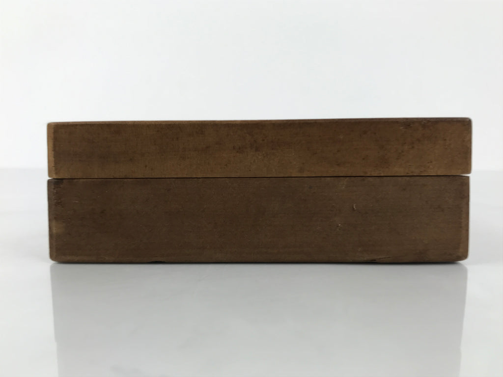 Japanese Wood Carved Kashigata Cake Mold Vtg Sweet Wagashi Apple Ringo Kg803