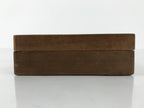 Japanese Wood Carved Kashigata Cake Mold Vtg Sweet Wagashi Apple Ringo Kg803