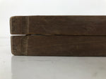Japanese Wood Carved Kashigata Cake Mold Vtg Sweet Wagashi Banana Kg579