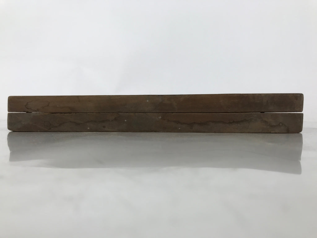 Japanese Wood Carved Kashigata Cake Mold Vtg Sweet Wagashi Banana Kg579