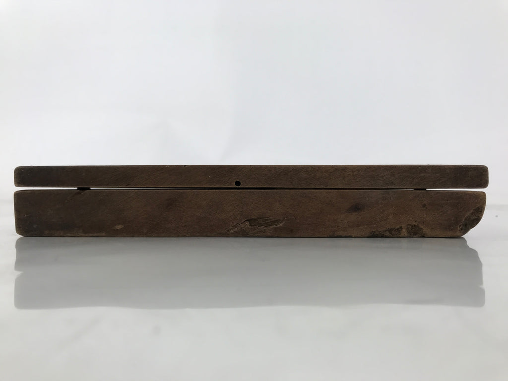 Japanese Wood Carved Kashigata Cake Mold Vtg Sweet Wagashi Cherry Blossom Kg695