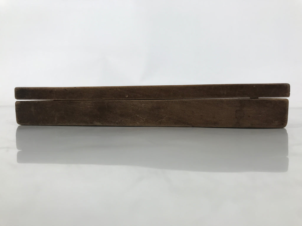 Japanese Wood Carved Kashigata Cake Mold Vtg Sweet Wagashi Cherry Blossom Kg695