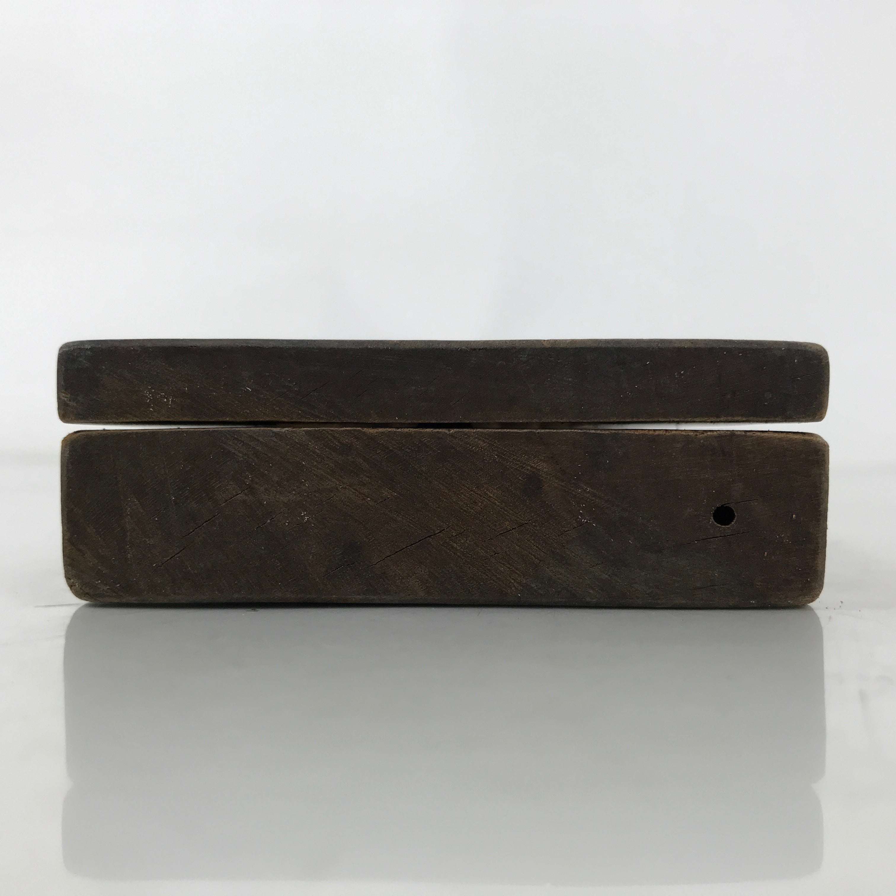 Japanese Wood Carved Kashigata Cake Mold Vtg Sweet Wagashi Cherry Blossom Kg695
