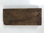 Japanese Wood Carved Kashigata Cake Mold Vtg Sweet Wagashi Cherry Blossom Kg695