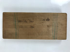 Japanese Wood Carved Kashigata Cake Mold Vtg Sweet Wagashi Cherry Blossoms Kg711