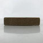 Japanese Wood Carved Kashigata Cake Mold Vtg Sweet Wagashi Chrysanthemum Kg592