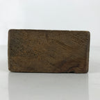 Japanese Wood Carved Kashigata Cake Mold Vtg Sweet Wagashi Clam Shell Kai Kg731