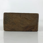 Japanese Wood Carved Kashigata Cake Mold Vtg Sweet Wagashi Clam Shell Kai Kg731