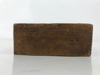 Japanese Wood Carved Kashigata Cake Mold Vtg Sweet Wagashi Clam Shell Kai Kg731