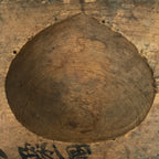 Japanese Wood Carved Kashigata Cake Mold Vtg Sweet Wagashi Clam Shell Kai Kg731