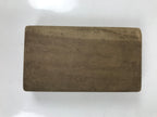 Japanese Wood Carved Kashigata Cake Mold Vtg Sweet Wagashi Crane Tsuru Kg606