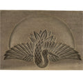 Japanese Wood Carved Kashigata Cake Mold Vtg Sweet Wagashi Crane Tsuru Kg606