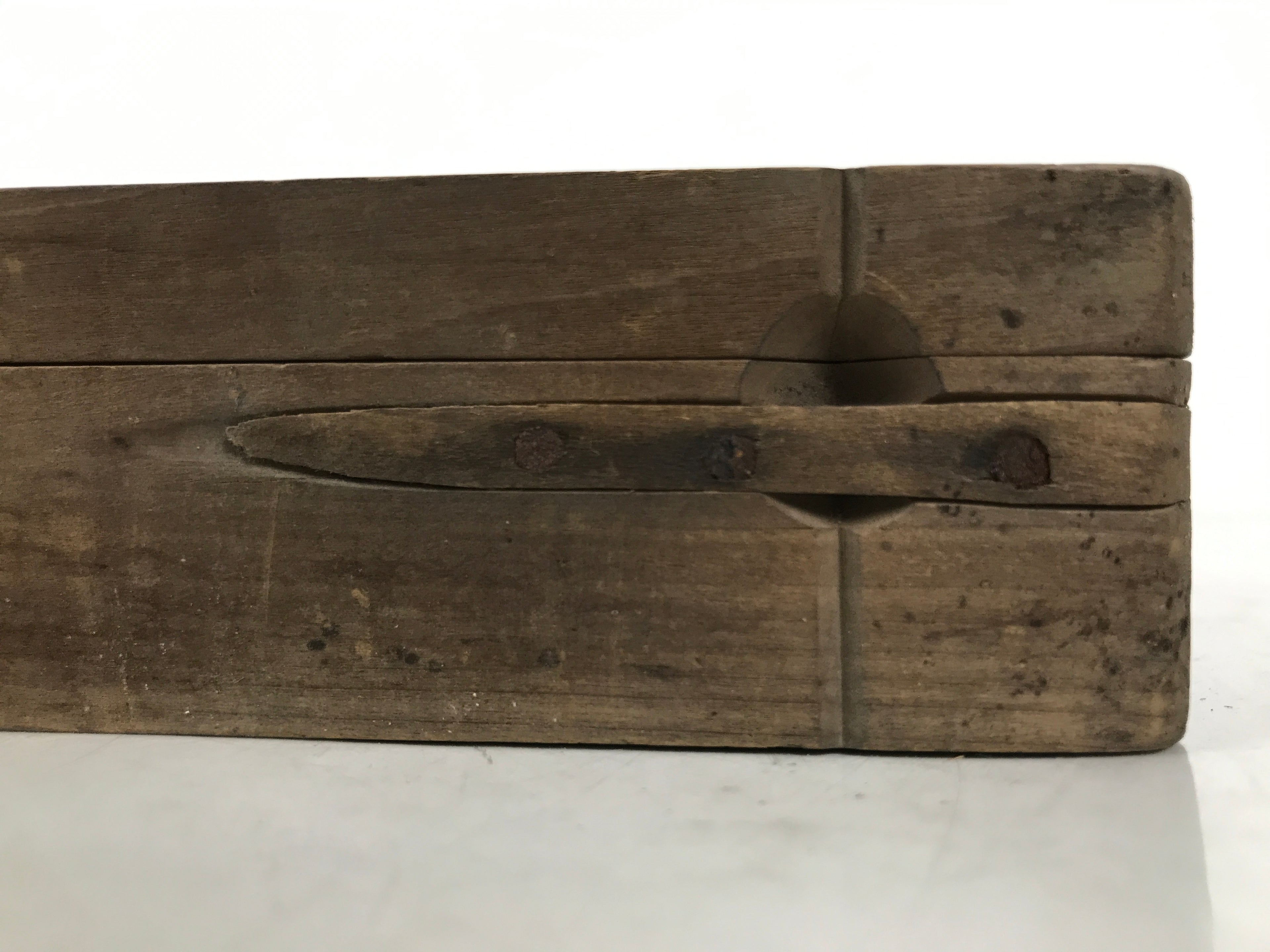 Japanese Wood Carved Kashigata Cake Mold Vtg Sweet Wagashi Cut Madai Fish Kg573