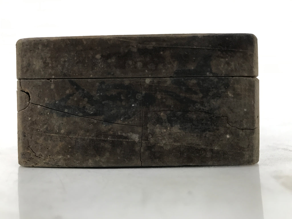 Japanese Wood Carved Kashigata Cake Mold Vtg Sweet Wagashi Cut Madai Fish Kg573